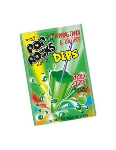 Pop Rocks Dips Sour Apple - My American Market