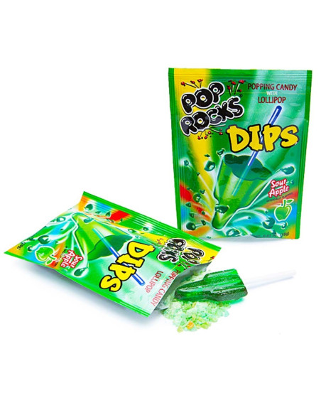Pop Rocks Dips Sour Apple - My American Market