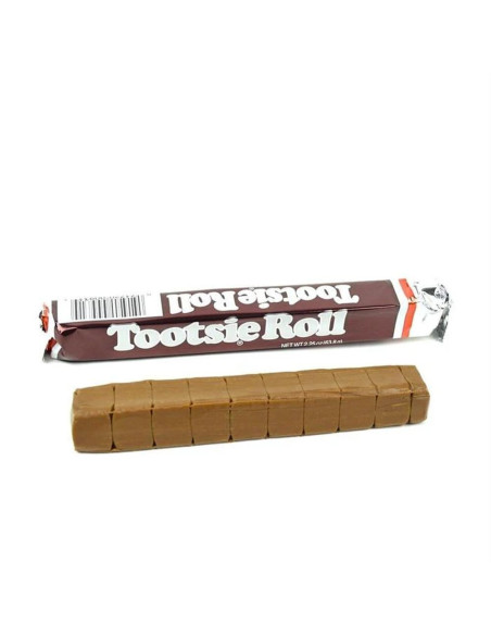 Tootsie - Tootsie Roll (grande barre, caramel chocolaté à mâcher) - My American Market