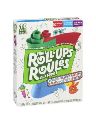 Fruit Roll-Ups Blastin' Berry - My American Market