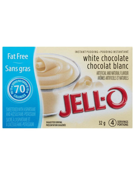 Jell-O Instant Pudding White Chocolate - My American Market