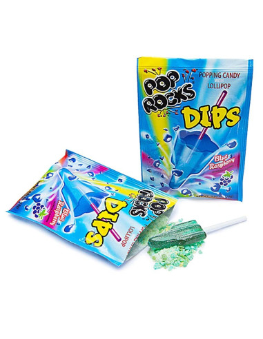 Pop Rocks Dips Frambuesa Azul - My American Market
