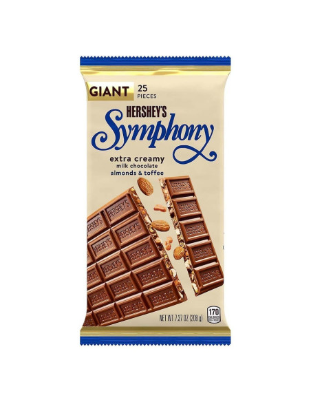 Hershey's Symphony Almonds Giant - My American Market