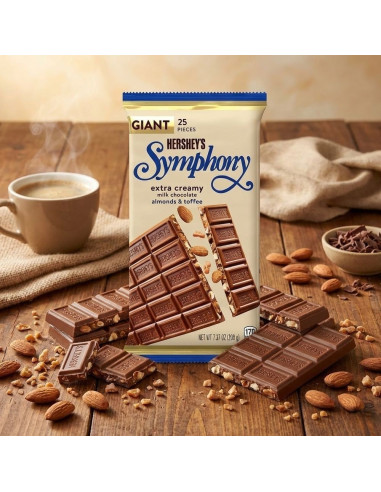Hershey's Symphony Almonds Giant - My American Market