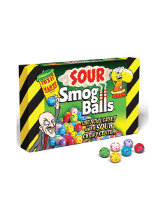 Toxic Waste Sour Smog Balls 85g - My American Market