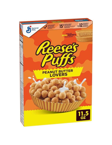Reese's Puffs Peanut Butter Lovers - My American Market