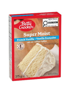 Betty Crocker - Super Moist French Vanilla Cake Mix (préparation pour gâteau vanille) - My American Market