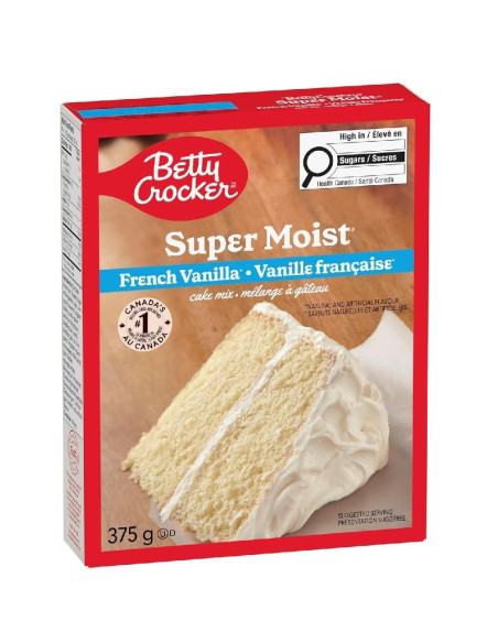 Betty Crocker Super Moist French Vanilla Cake Mix - My American Market