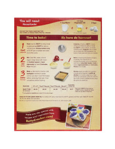 Betty Crocker Preparado Pastel Vainilla - My American Market 2