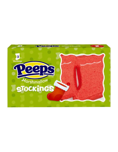 Peeps Marshmallow Stockings x3 - My American Market