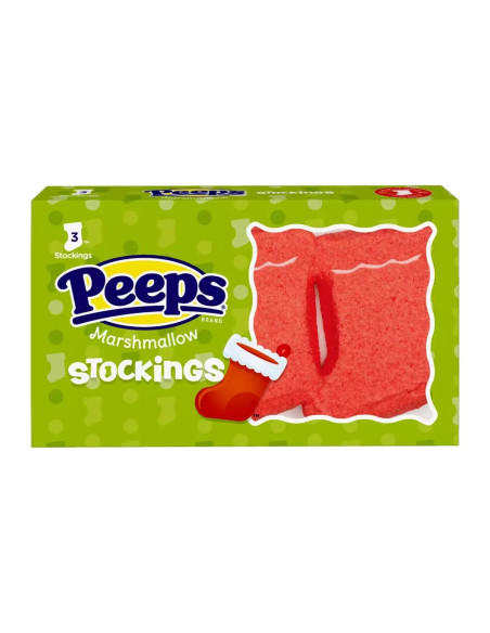 Peeps Marshmallow Stockings x3 - My American Market