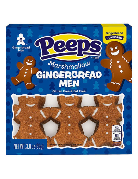 Peeps Marshmallow Gingerbread Men x6 - My American Market