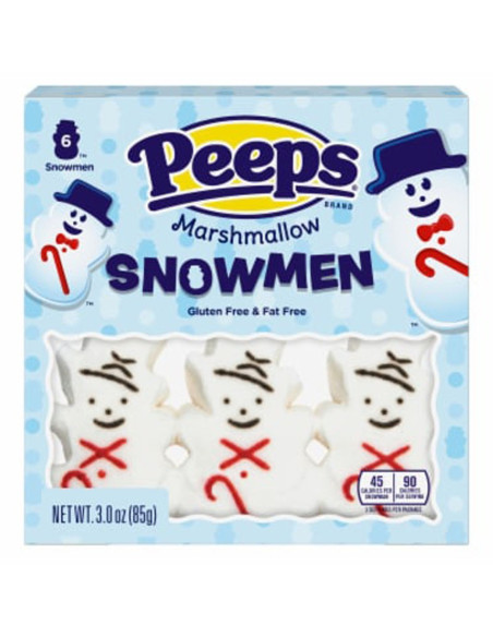 Peeps Marshmallow Snowmen x6 - My American Market