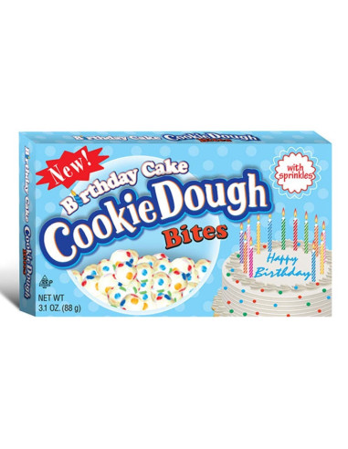 Cookie Dough Bites - Birthday Cake (bouchées de pâte à cookie gâteau d'anniversaire) - My American Market