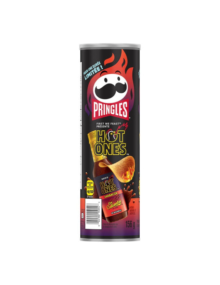 Pringles Hot Ones Barbacoa - My American Market