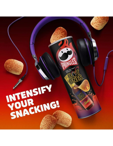 Pringles Hot Ones Barbacoa - My American Market