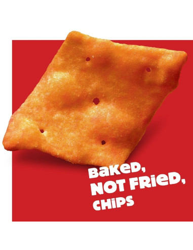 Cheez-It - Snap'd Double Cheese (chips de crackers fins double fromage) - My American Market