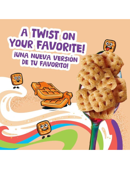 Waffle crujiente de canela y arce - My American Market