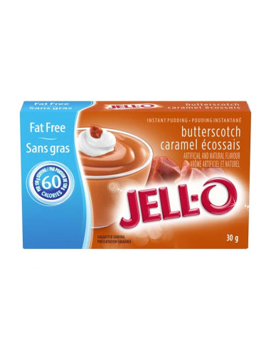 Budino istantaneo Jell-O senza grassi al caramello - My American Market