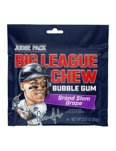 Big League Chew Bubble Gum Grand Slam Grape - My American Market
