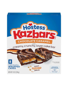 Hostess Kazbars Chocolate Caramel - My American Market