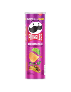 Taco de carnitas con Pringles - My American Market