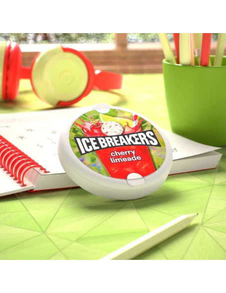 Mentas Ice Breakers con limonada de cereza - My American Market