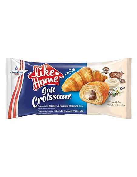 Like Home Soft Croissant Vanilla & Chocolate - My American Market