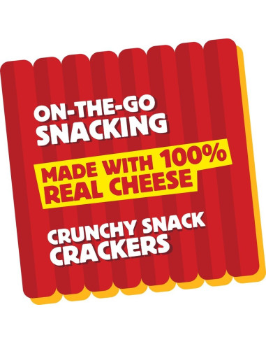 Queso cheddar ranchero Cheez-It Grooves - My American Market