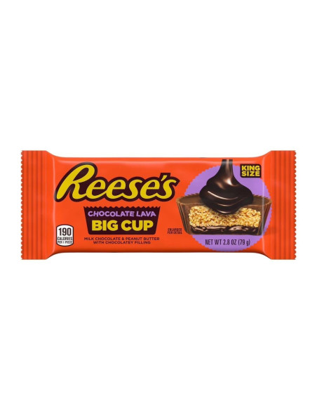 Reese's Peanut Butter Big Cup Chocolate Lava King Size - My American Market