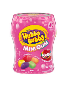 Mini birilli di gomma da masticare Hubba Bubba - My American Market