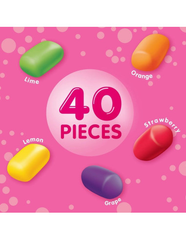 Mini birilli di gomma da masticare Hubba Bubba - My American Market