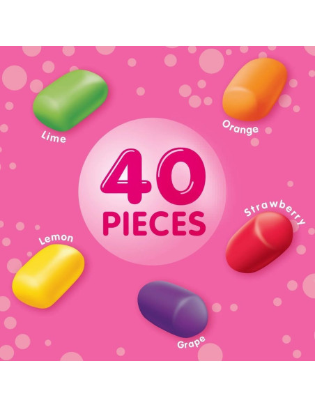 Mini birilli di gomma da masticare Hubba Bubba - My American Market