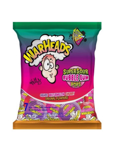 Paletas de chicle súper ácidas Warheads - My American Market