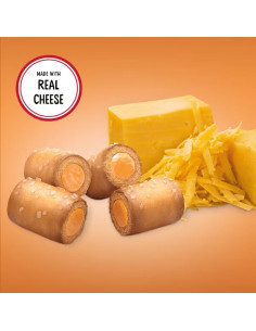 Combos - Baked Pretzel Cheddar Cheese (bouchées de bretzel fourrées au cheddar) - My American Market 2