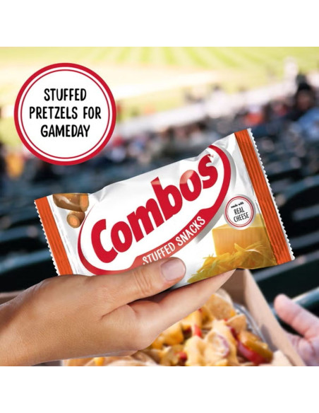 Baked Pretzel Cheddar Cheese Combos - My American Market