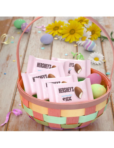 Uova di cioccolato al latte e marshmallow Hershey's, confezione da 6 - My American Market