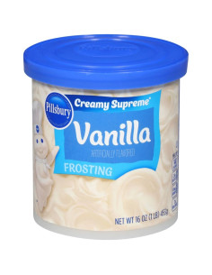 Glaseado cremoso supremo de vainilla de Pillsbury - My American Market