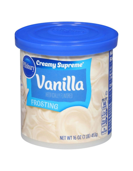 Glaseado cremoso supremo de vainilla de Pillsbury - My American Market