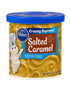 Glassa cremosa suprema al caramello salato Pillsbury - My American Market