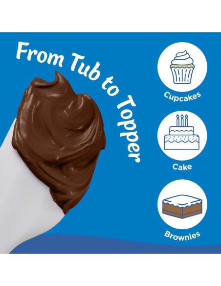 Glaseado Cremoso Supremo Pillsbury de Chocolate con Leche - My American Market