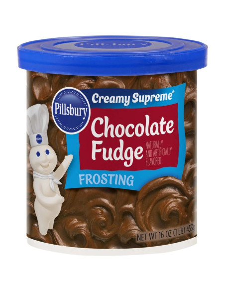 Glassa cremosa suprema al cioccolato fondente Pillsbury - My American Market