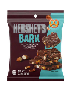 Hershey's Bark with Almonds & Salted Pretzels - My American Market