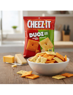 Cheez-It Duoz Cheddar piccante e parmigiano - My American Market 2