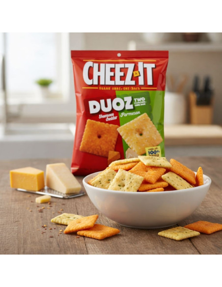 Cheez-It Duoz Sharp Cheddar & Parmesan - My American Market