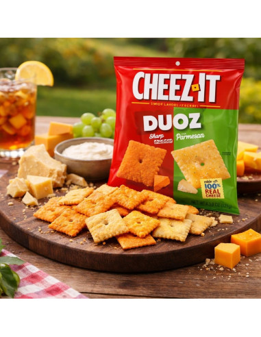 Cheez-It Duoz Sharp Cheddar & Parmesan - My American Market