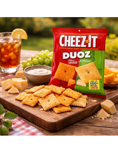Cheez-It Duoz Sharp Cheddar & Parmesan - My American Market