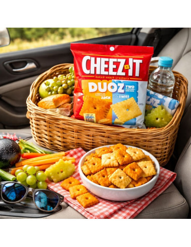 Cheez-It Duoz Cheddar Jack Baby Swiss - My American Market