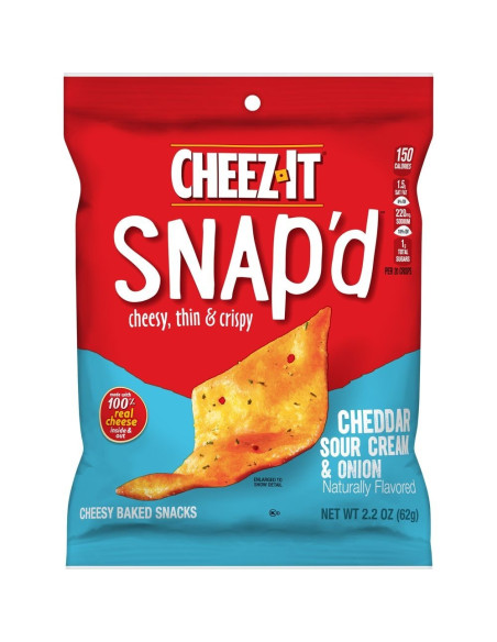 Cheez-It Snap'd Cheddar Sour Cream & Onion - My American Market