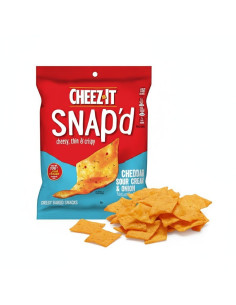 Cheez-It Snap'd Cheddar, panna acida e cipolla - My American Market 2